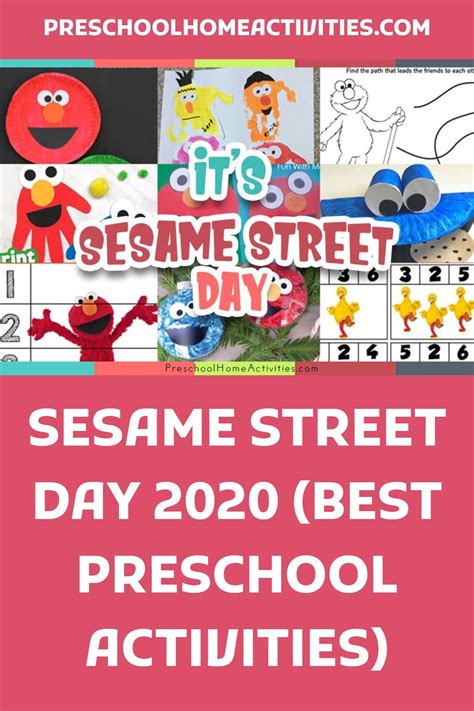 Sesame Street Day 2020 (Best Preschool Activities) | Preschool ...