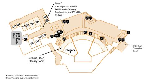 Venue Floor Map - ICPC 2023