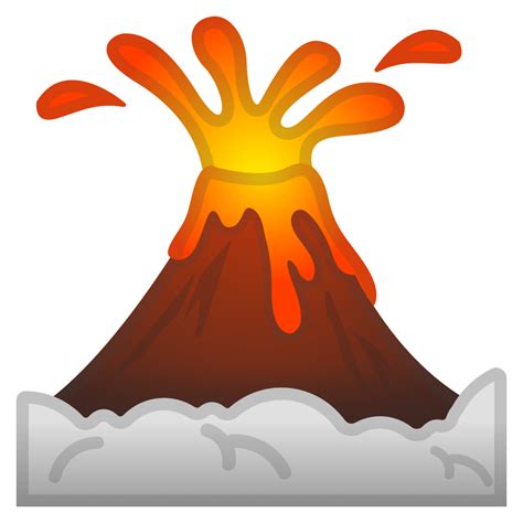 Volcano Icon | Noto Emoji Travel & Places Iconset | Google