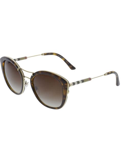 Burberry Women's Gradient BE4251Q-300213-53 Brown Cat Eye Sunglasses ...