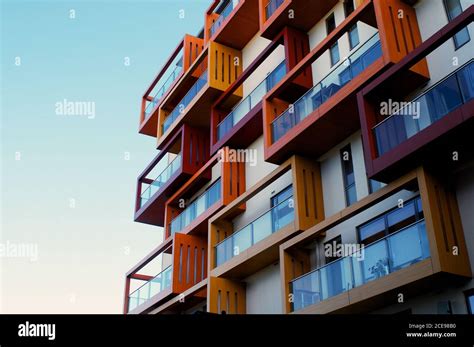 Modern Luxury Apartments with Balcony Stock Photo - Alamy