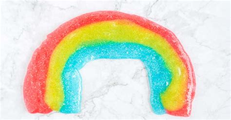 Easy 2 Ingredient Rainbow Slime Recipe | Kids Activities Blog