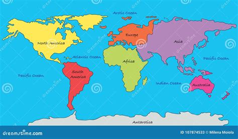 Mapa Esquematico Del Mundo | Images and Photos finder