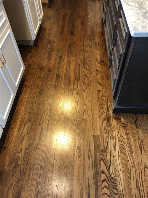 Provincial Floor Stain on White Oak #DIYFloorRefinishing # ...