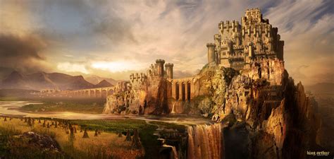 King Arthur - Camelot by Kieran Belshaw | King arthur, Fantasy places ...