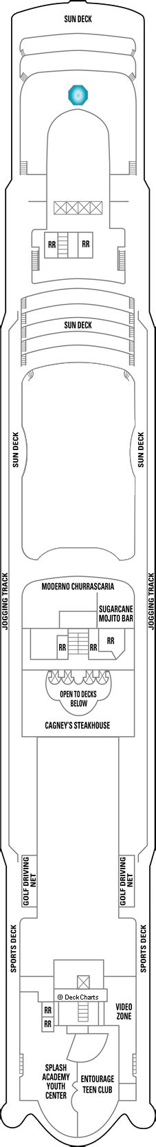 Norwegian Dawn Deck Plans: Ship Layout, Staterooms & Map - Cruise Critic