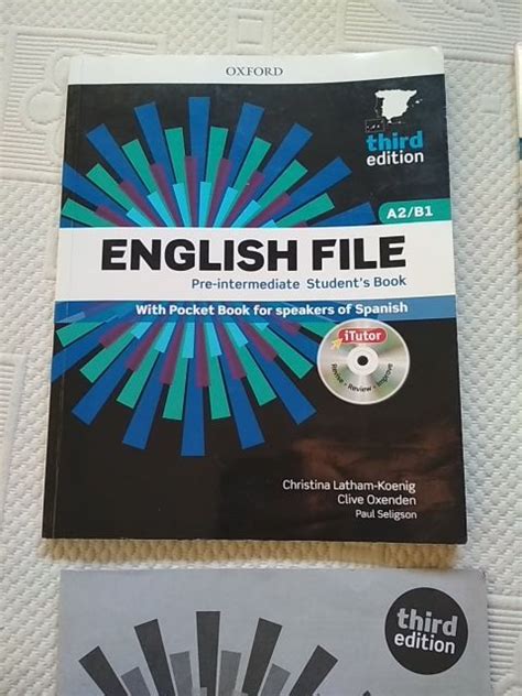 Libros de Inglés nivel A2/B1 pre-intermediate de segunda mano por 15 ...