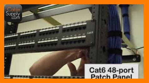 Network Tool 24 Ports Data Patch Panel for Gigabit Network Connections ...