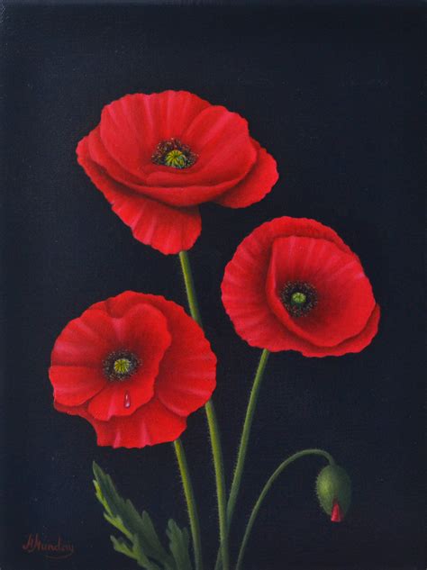 Red Poppies | Margo Munday Fine Art | Classical and Contemporary ...