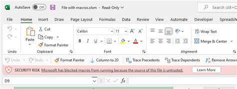 Microsoft Teams Excel Macros