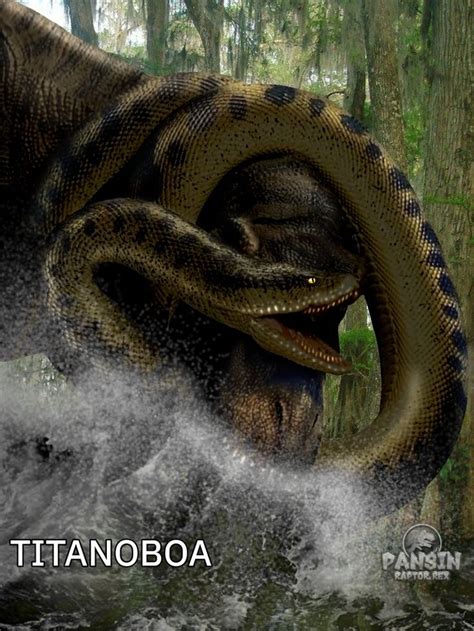 Titanoboa vs t.rex | ไดโนเสาร์