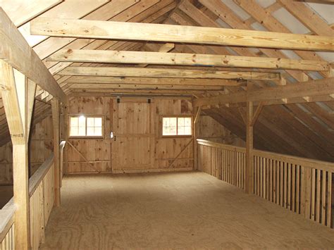 Barn Loft Construction - Building Garage Loft