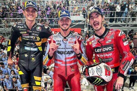 Hasil MotoGP Qatar 2023: Finis Kedua, Bagnaia Sedikit Lagi Juara Dunia ...