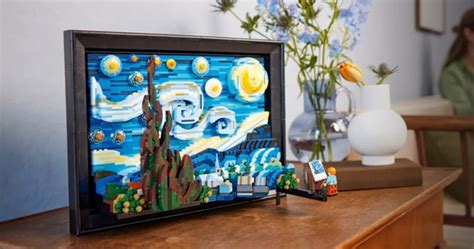 LEGO Vincent van Gogh Starry Night set Available June 1st