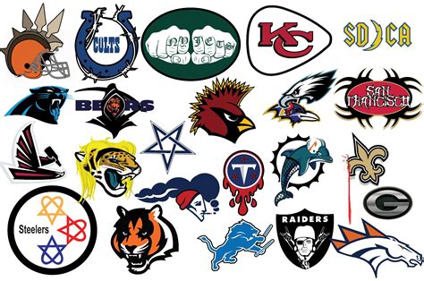 Nfl Team Logos Redesigned | Images and Photos finder