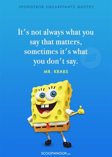 Quotes From Spongebob Squarepants That Teach Valuable Lessons