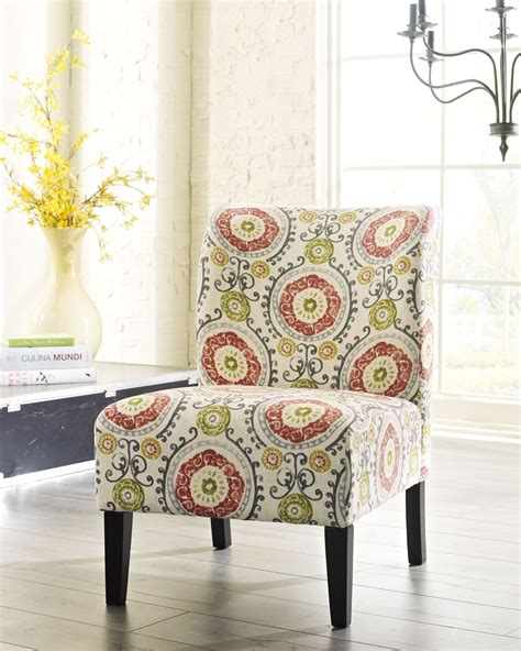 Honnally Floral Accent Chair from Ashley (5330260) | Coleman Furniture