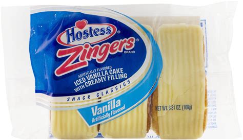 Hostess Zingers Vanilla - 3 CT Zingers(888109010119): customers reviews ...