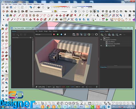 V-Ray Next Build 5.10.02 for SketchUp 2017-2021 Life Time Work Full Version