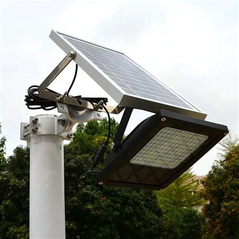 Solar Flood Lights 120LED 800 Lumens 6W Solar Panel Outdoor Solar Light ...