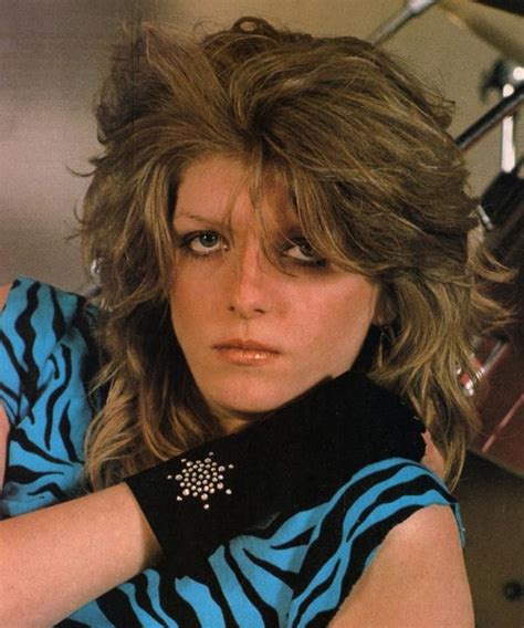 Lead guitarist Kelly Johnson of Girlschool was a real rock chick