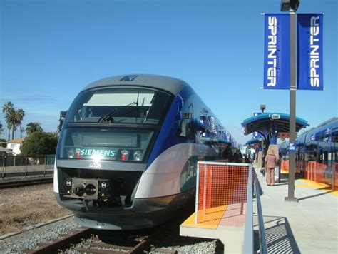 San Diego-Oceanside: Sprinter Diesel-Powered Light Regional Railway ...