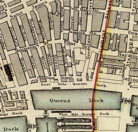 Old Liverpool Street Maps