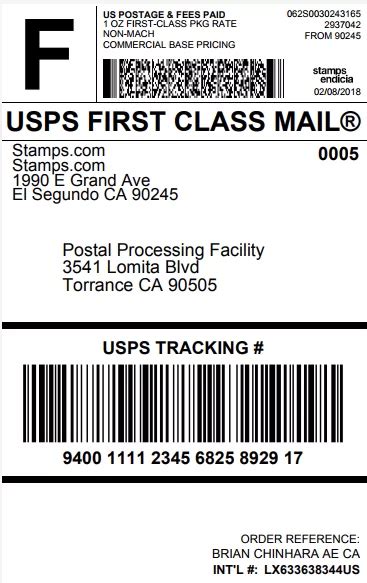 Fist class us postage – Telegraph