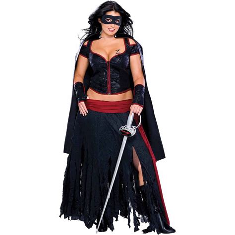 Lady Zorro Women's Adult Halloween Costume - Walmart.com