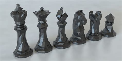 3d printed chess set