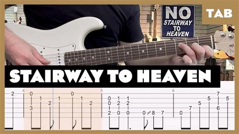 Stairway to Heaven Led Zeppelin Cover | Guitar Tab | Lesson | Tutorial ...