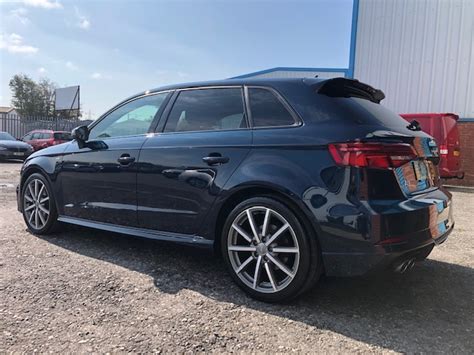 AUDI A3 SPORTBACK BLACK EDITION. 2018, 1 OWNER, 19900 MILES