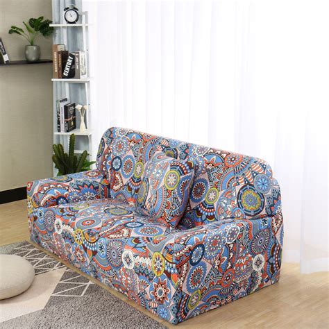 Floral Sofa Covers Stretch Thick 1 2 3 4 Seater Slipcover Couch Covers ...