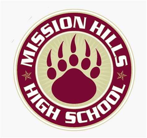 School Logo, Mission Hills High School - Circle, HD Png Download - kindpng