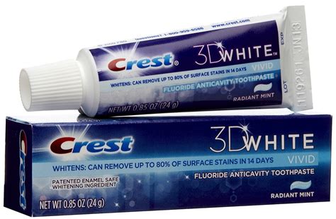 Crest 3D White Radiant Mint Whitening Toothpaste reviews in Toothpastes ...