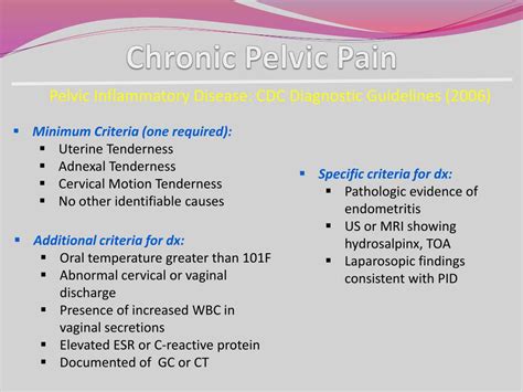 PPT - Chronic Pelvic Pain PowerPoint Presentation, free download - ID ...