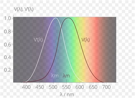 Light Spectral Sensitivity Scotopic Vision Luminosity Function Photopic ...