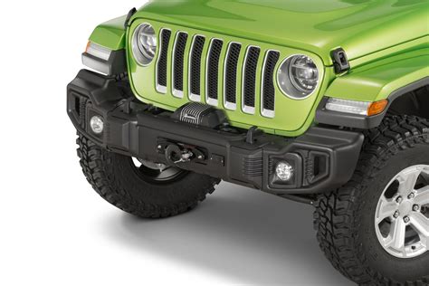 Rugged Ridge 11543.16 Winch Mount Plate for 18-21 Jeep Wrangler JL ...