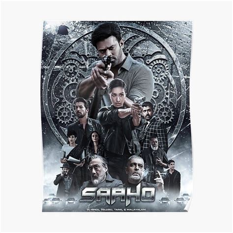 "Saaho " Poster for Sale by fusudrama | Redbubble