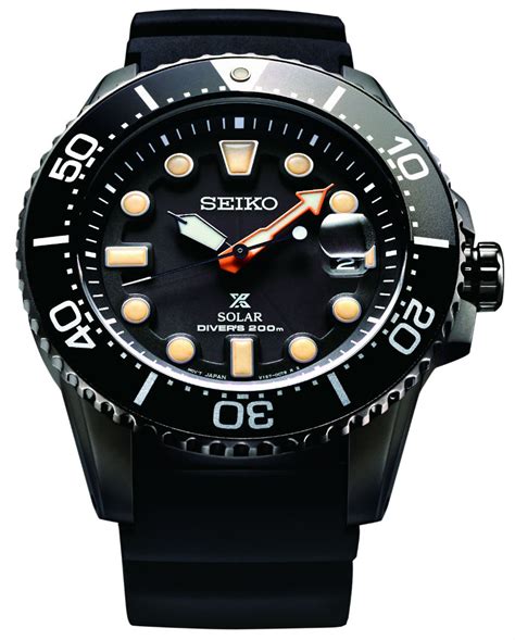 Seiko Introduces Three 'Black Series' Prospex Limited Edition Dive ...