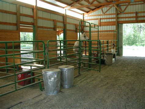 Horse Stalls in a Barn - DIY Horse Barn Ideas