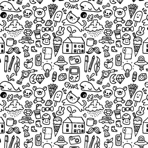 Cute Doodle Pattern Picture HD Wallpapers - HDWallpapers-List.com ...