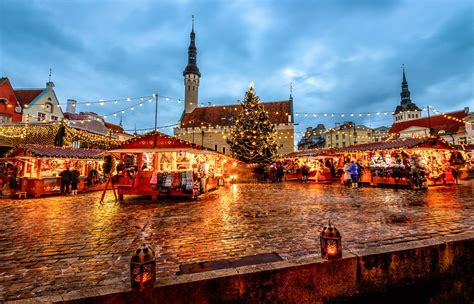 Old Town Of Tallinn (Christmas market), Estonia