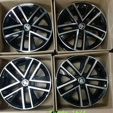 Skoda Rapid Alloy Wheel, 16 Inch at Rs 42000/set in Bengaluru | ID ...