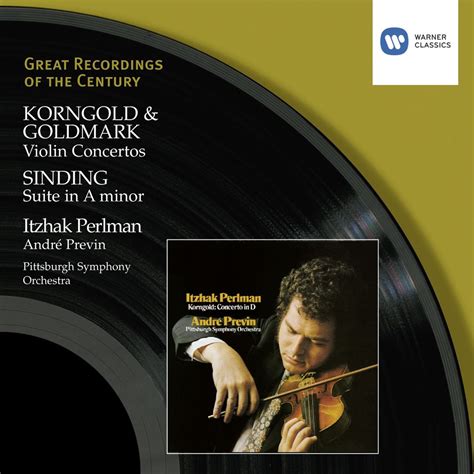 ‎Korngold & Goldmark: Violin Concertos – Album von André Previn ...