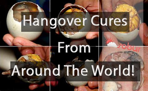 8 Hangover Cures From The Furthest Corners Of The World