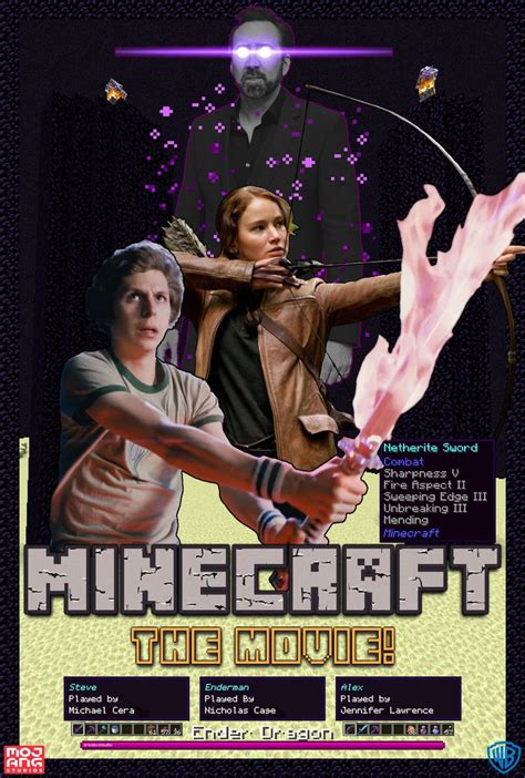 Minecraft Movie Poster