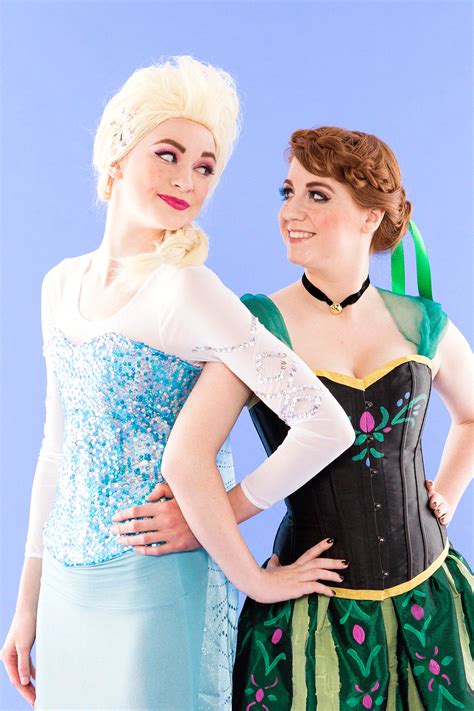 Unleash Your Frozen Fever by Wearing This Anna and Elsa BFF Costume for ...