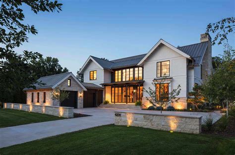 Fabulous modern farmhouse with delightful details in Minnesota