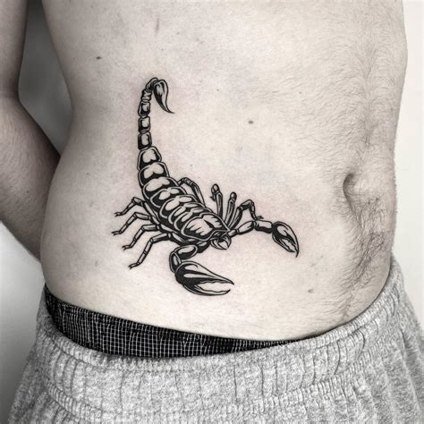 Scorpion Tattoo On Wrist